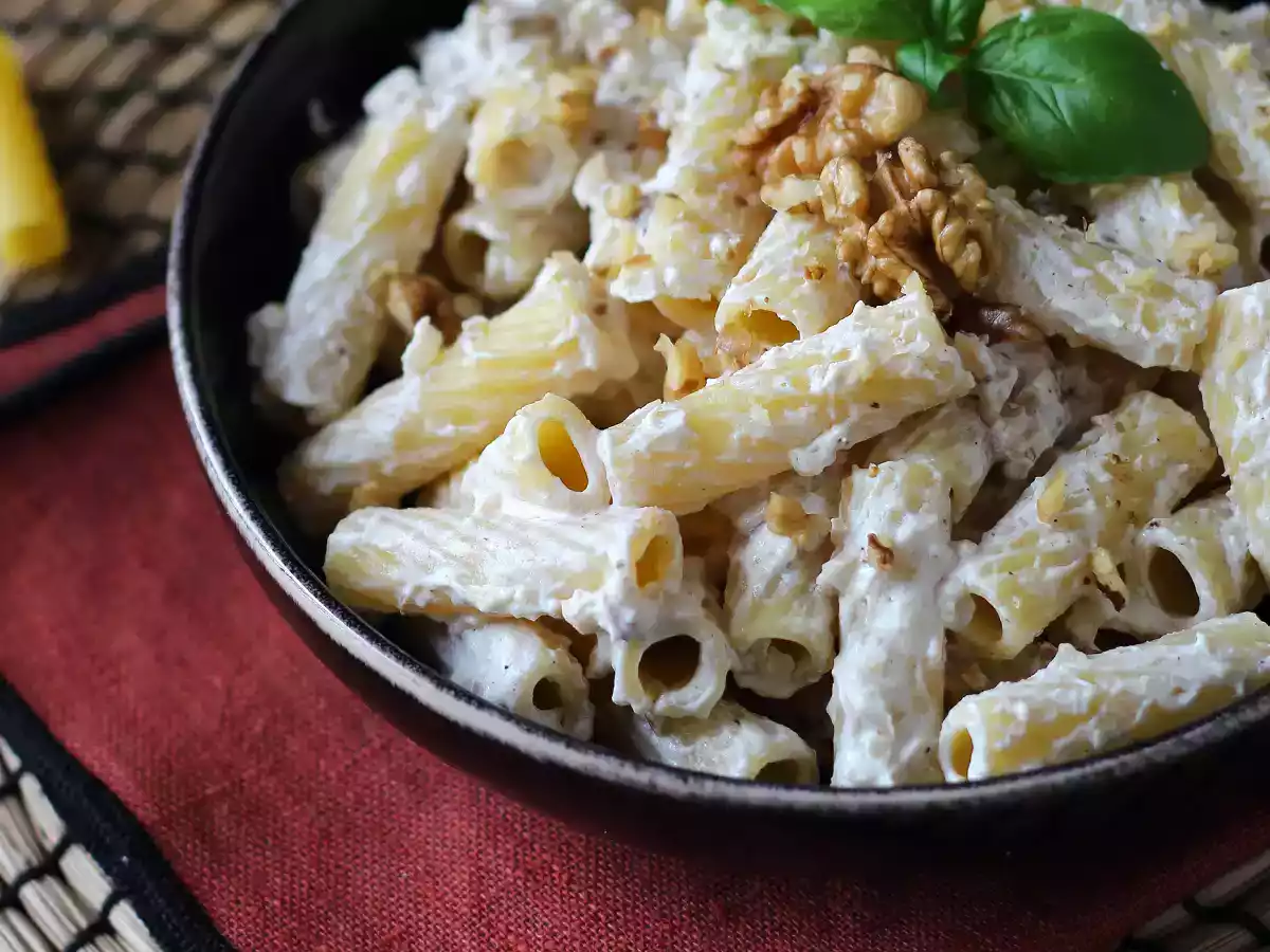 Pasta con ricotta e noci: cremosa e croccante - foto 4