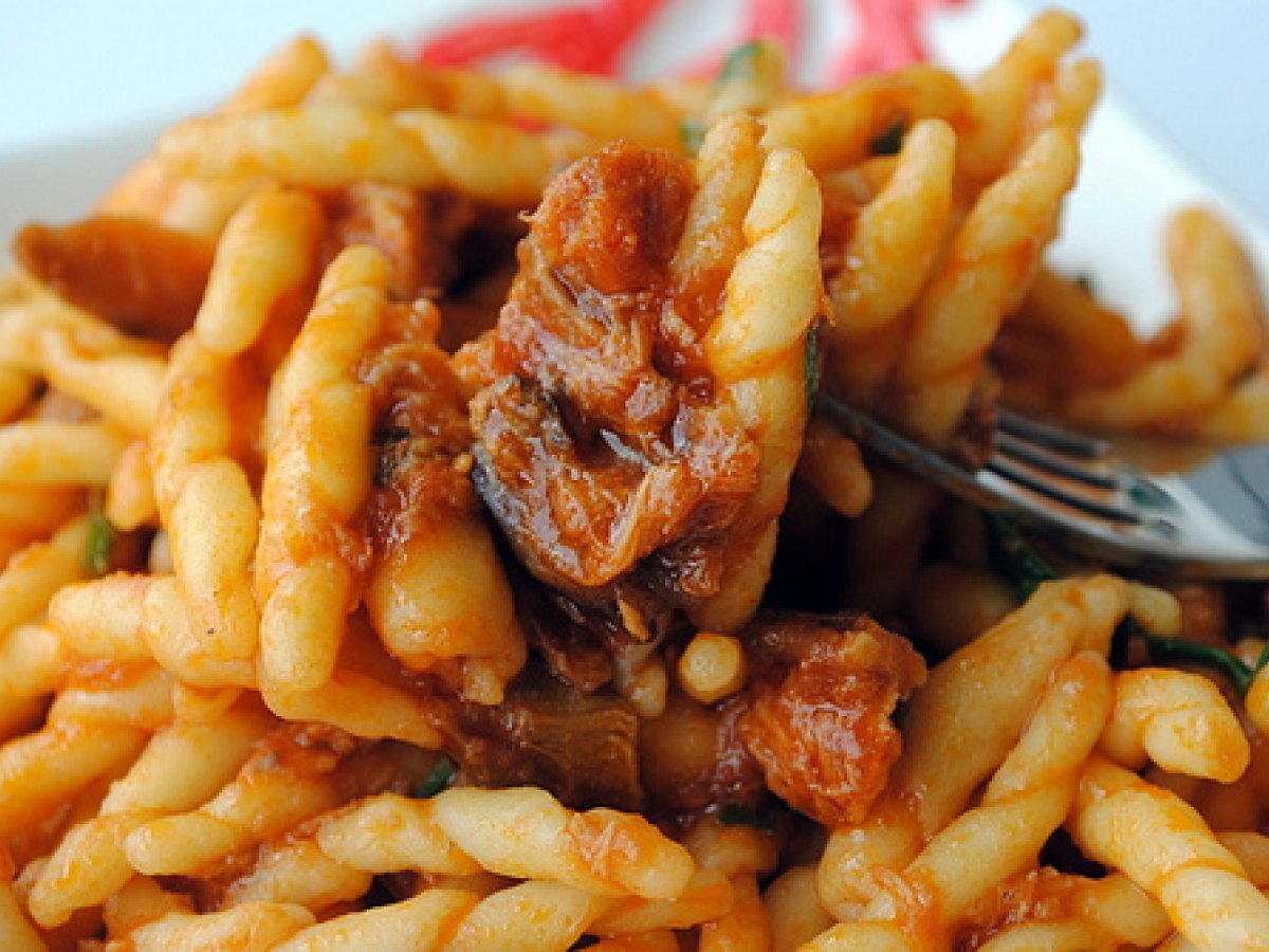 Pasta con tonno e funghi porcini - foto 2