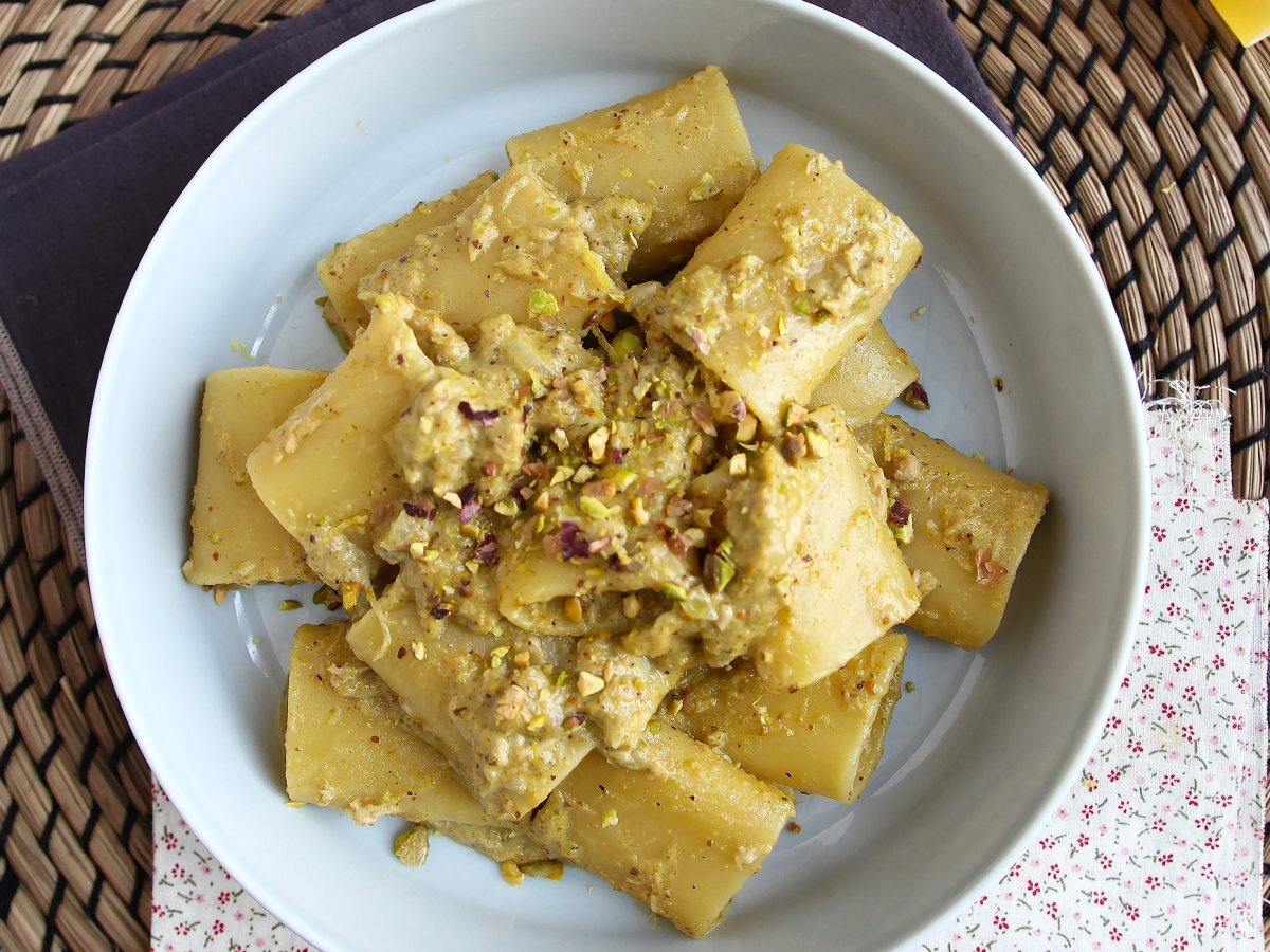 Pasta con tonno, pistacchi e limone, foto 5
