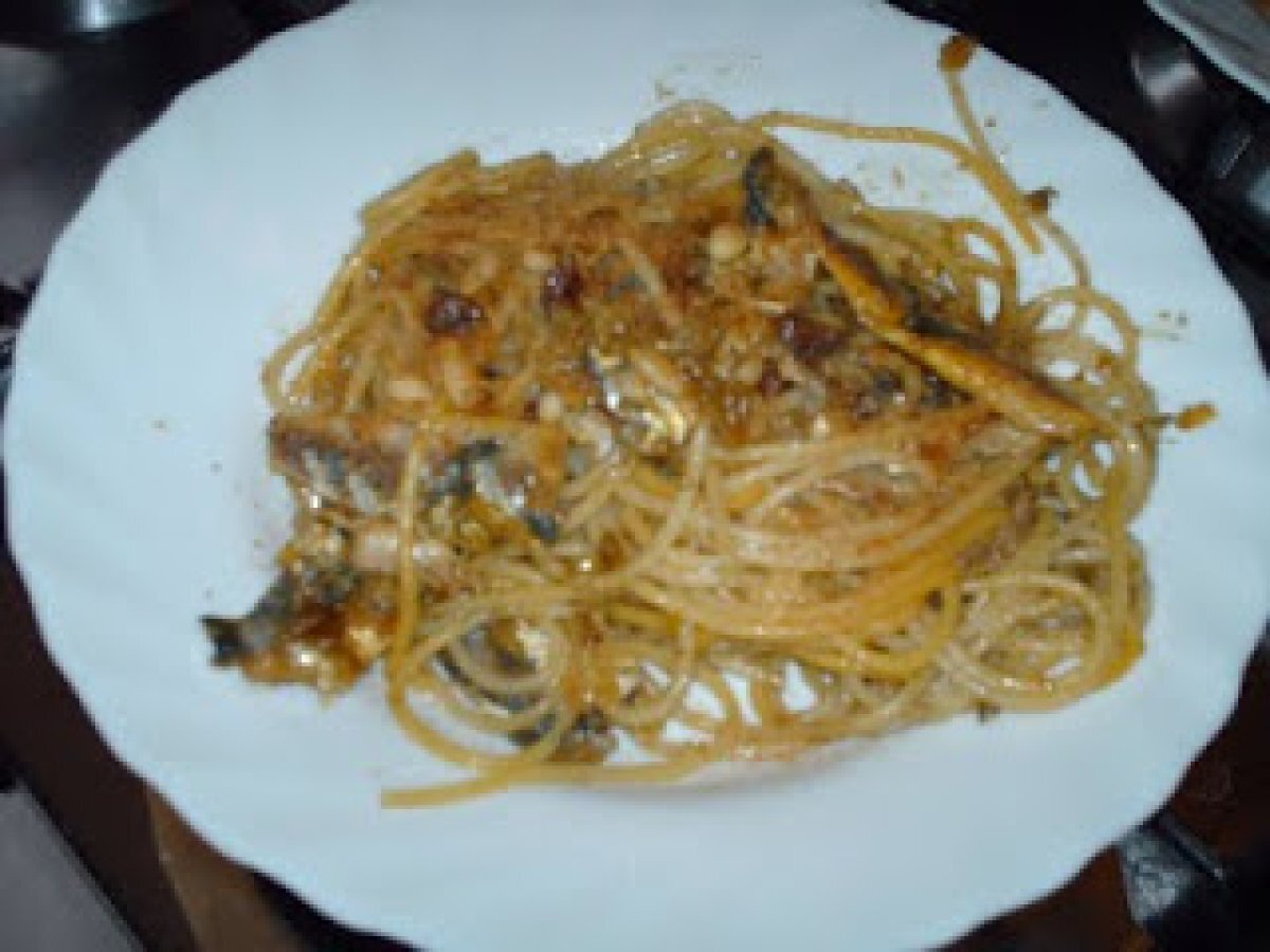 Pasta con uova e stracchino