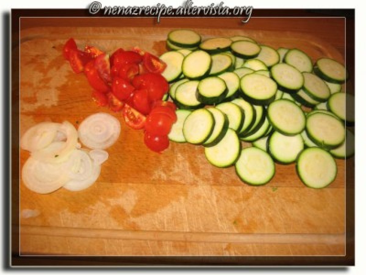 Pasta con Zucchine e Pomodorini - foto 3