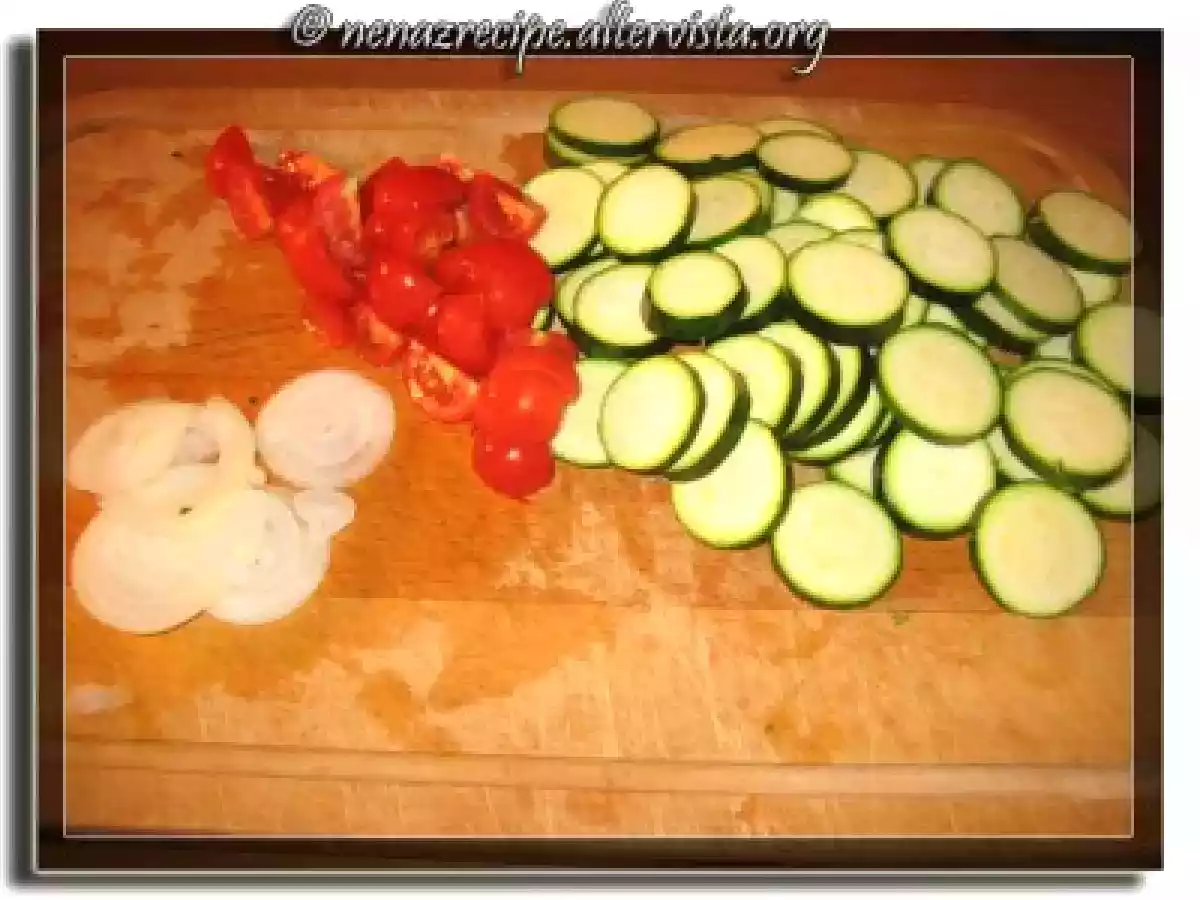 Pasta con Zucchine e Pomodorini - foto 3