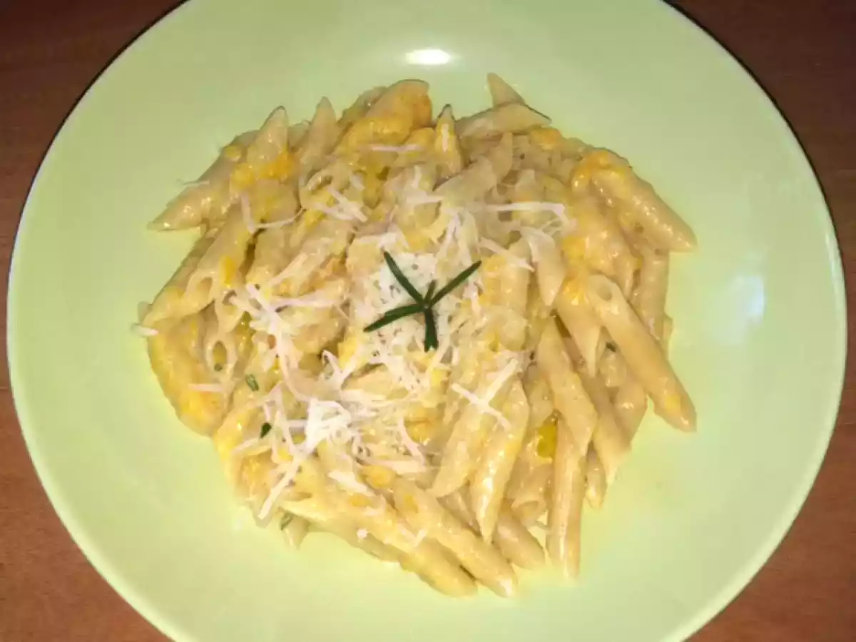 PASTA CREMOSA ALLA ZUCCA