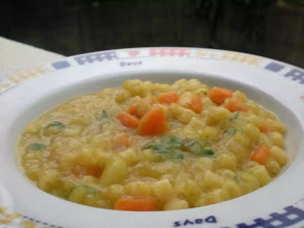 Pasta Cremosa con Patate Carote ed erbe aromatiche - foto 6