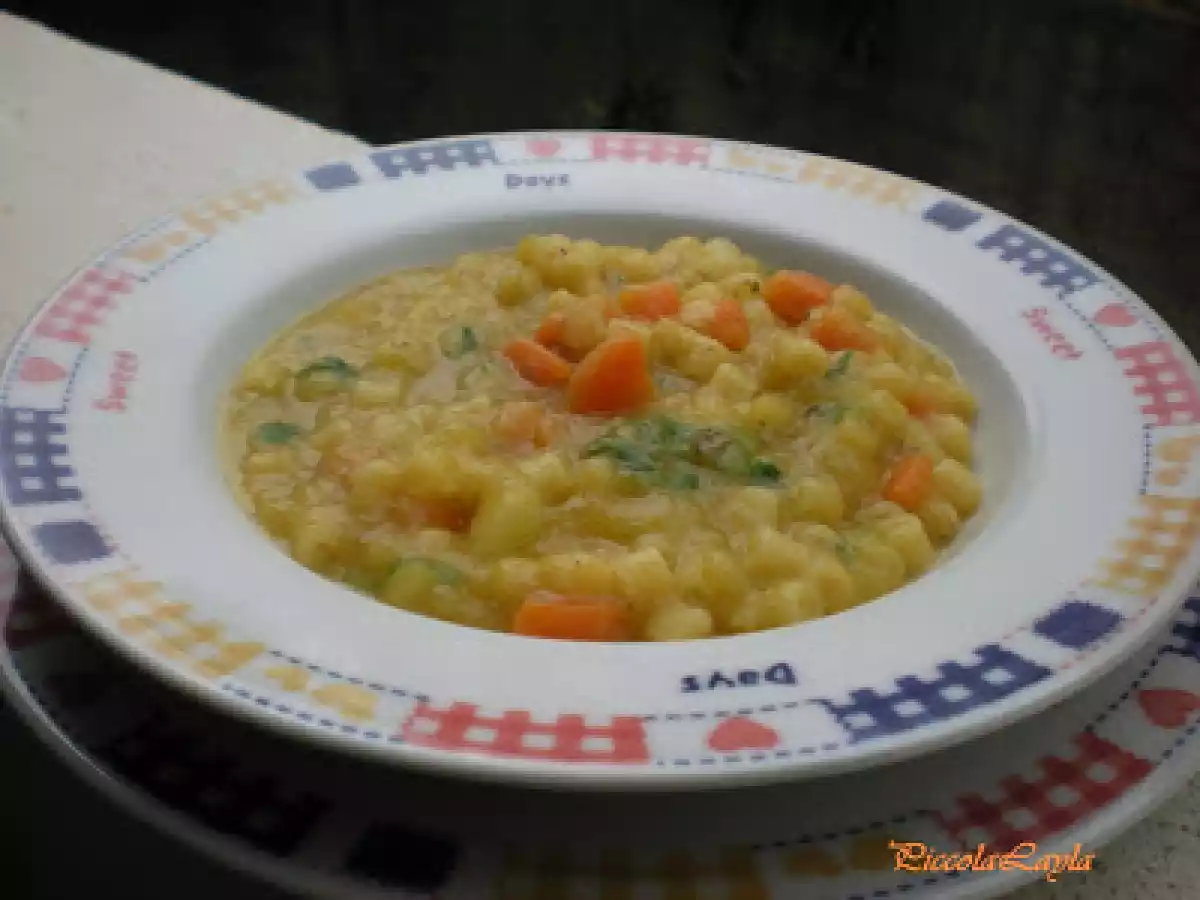 Pasta Cremosa con Patate Carote ed erbe aromatiche - foto 7