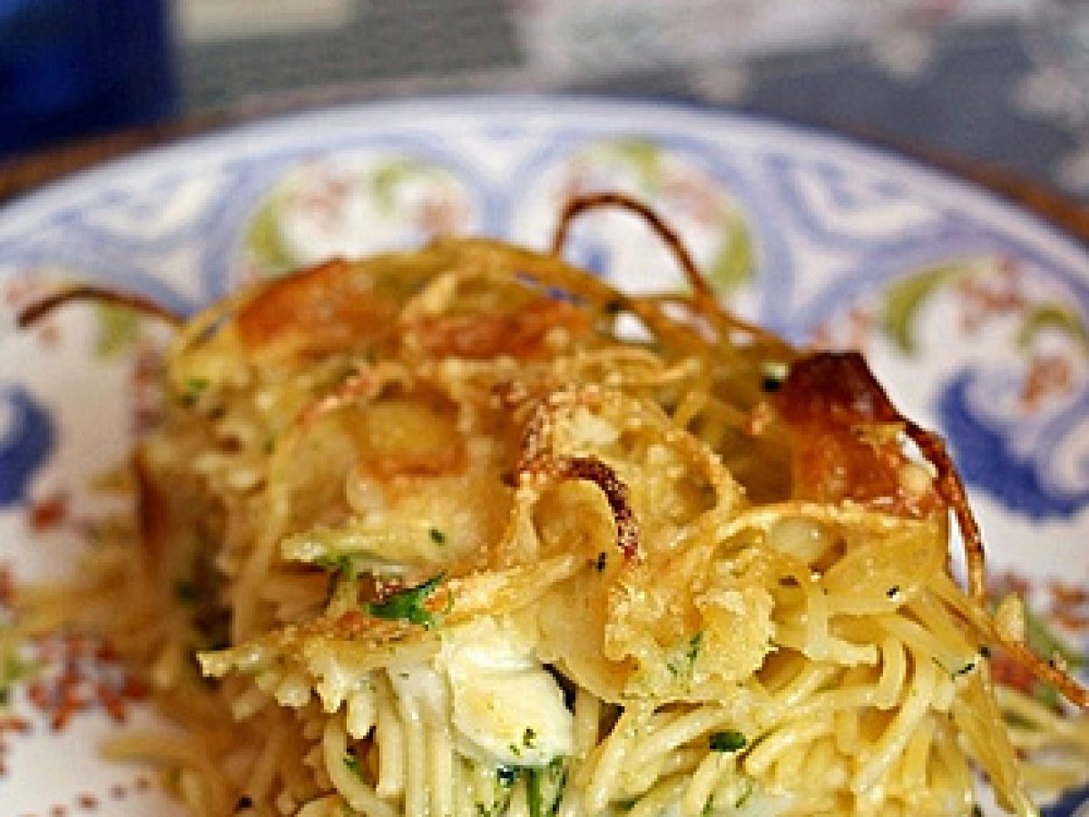 Pasta e broccoli al forno