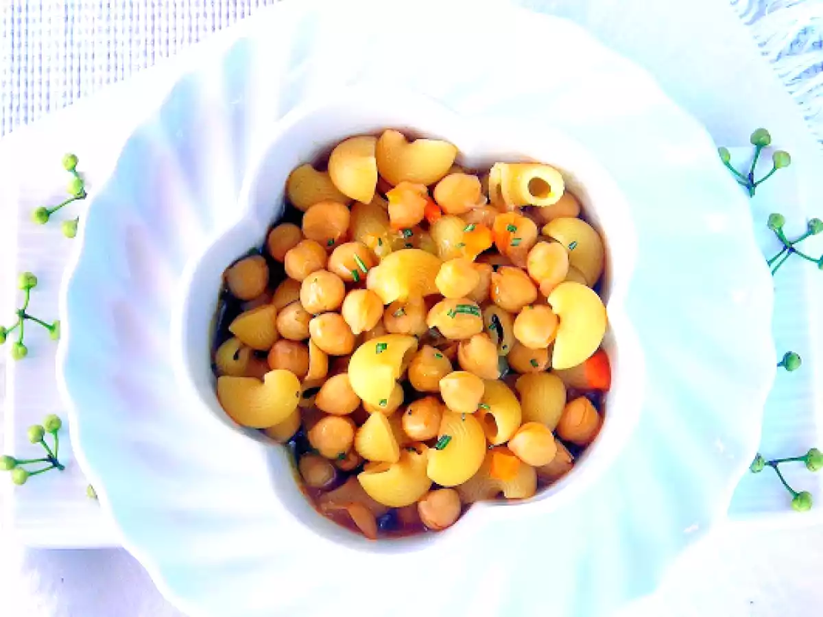 Pasta e Ceci in Pentola a Pressione