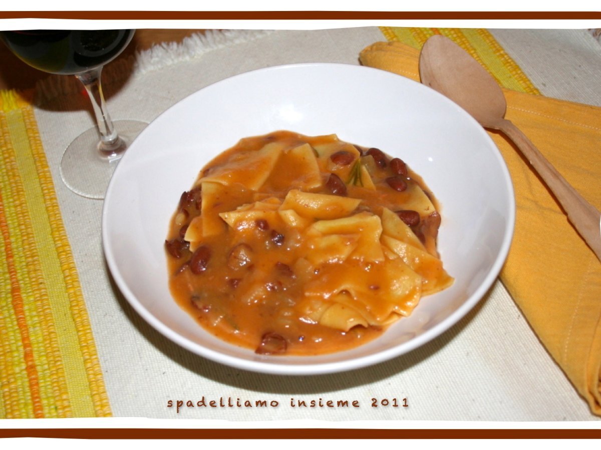 Pasta e fagioli cremosa