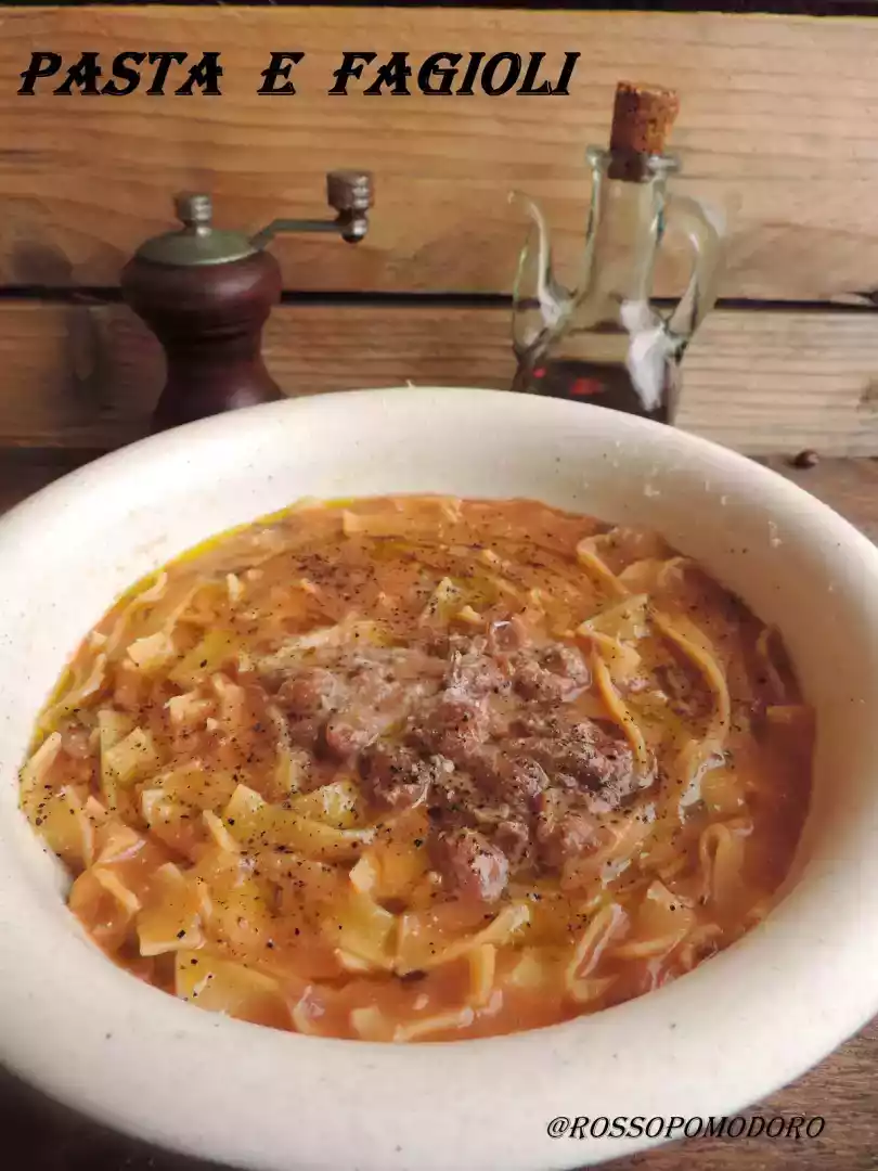 Pasta e fagioli - la ricetta tradizionale della nonna