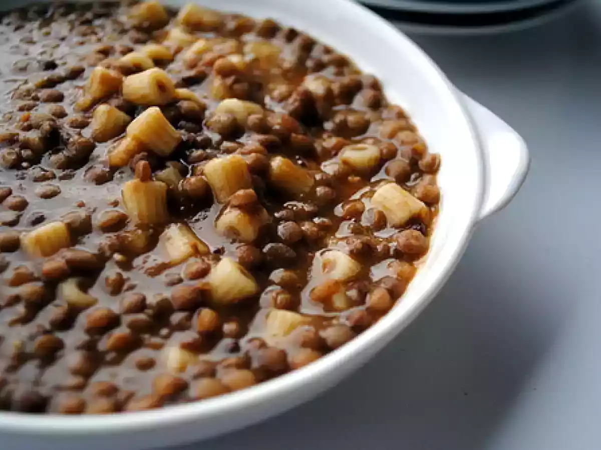 Pasta e lenticchie