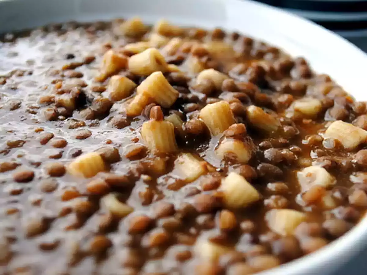 Pasta e lenticchie - foto 2