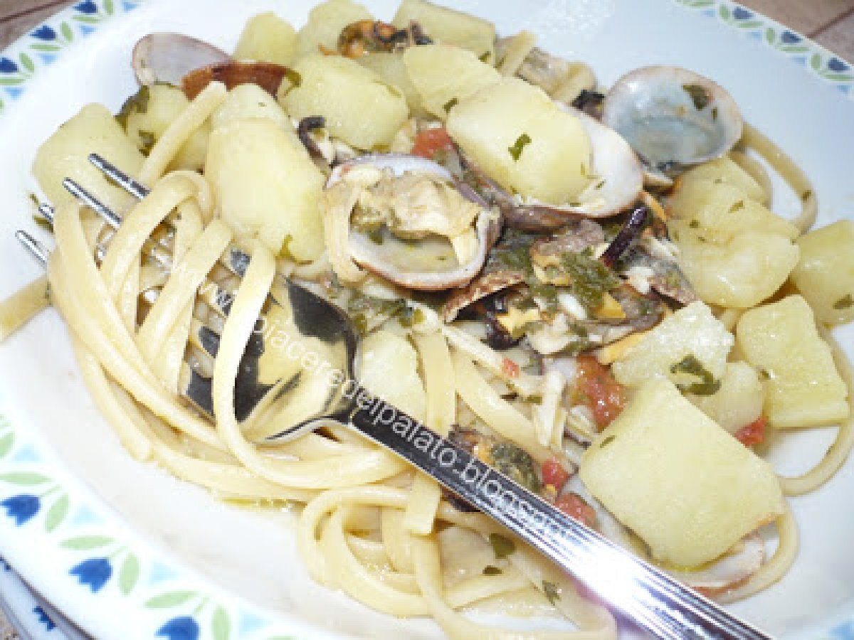 Pasta e Patate ai Frutti di Mare