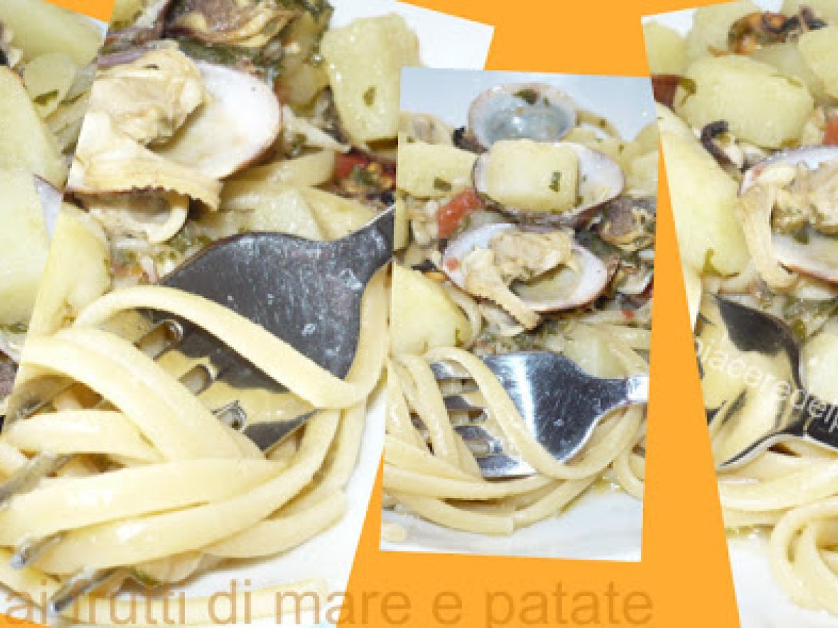 Pasta e Patate ai Frutti di Mare - foto 2