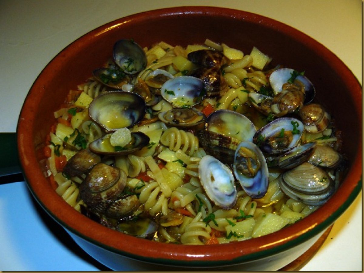 Pasta e Patate con Vongole