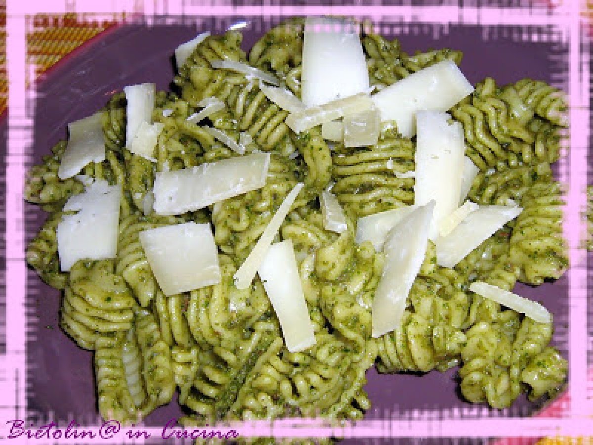 PASTA FREDDA al PESTO MEDITERRANEO - foto 2