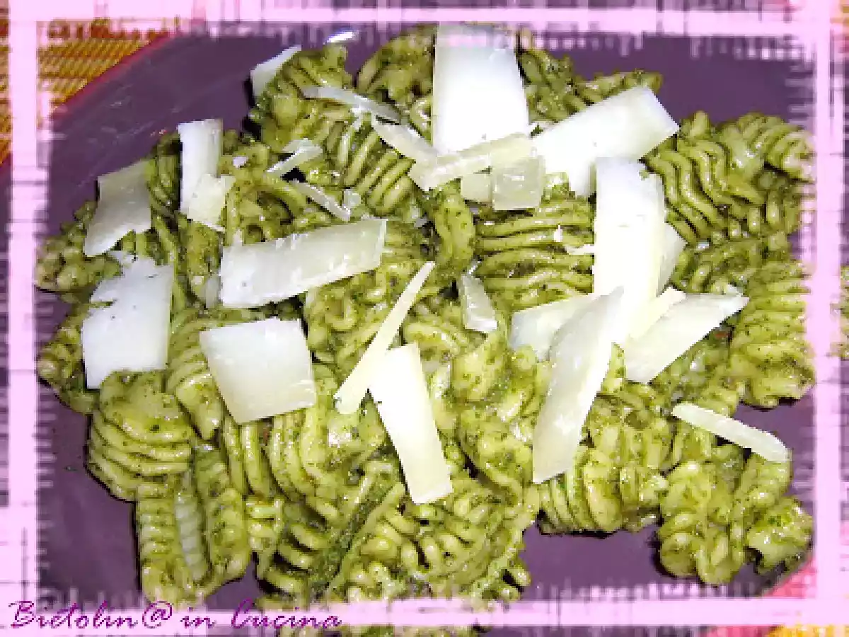 PASTA FREDDA al PESTO MEDITERRANEO - foto 2