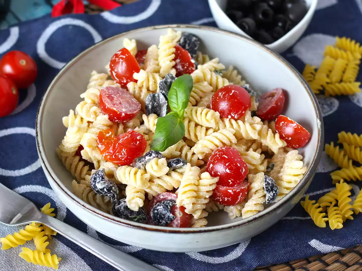 Pasta fredda cremosa, pronta in meno di 10 minuti! - foto 2