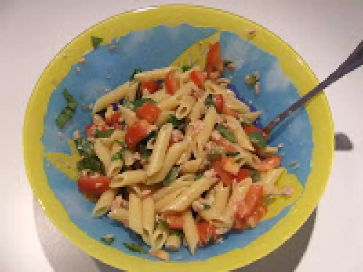 Pasta fredda tonno e pomodori