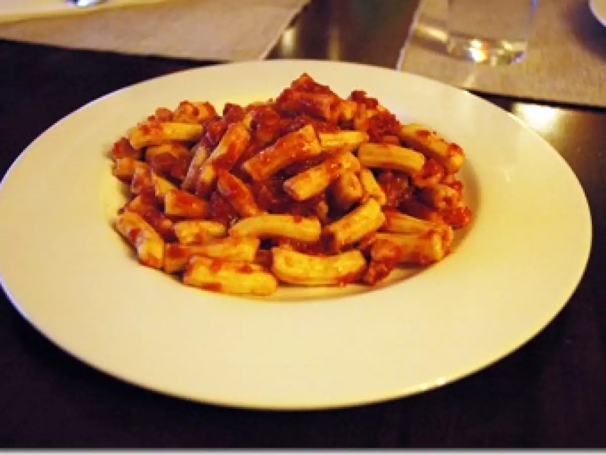 Pasta fresca all'amatriciana - foto 2