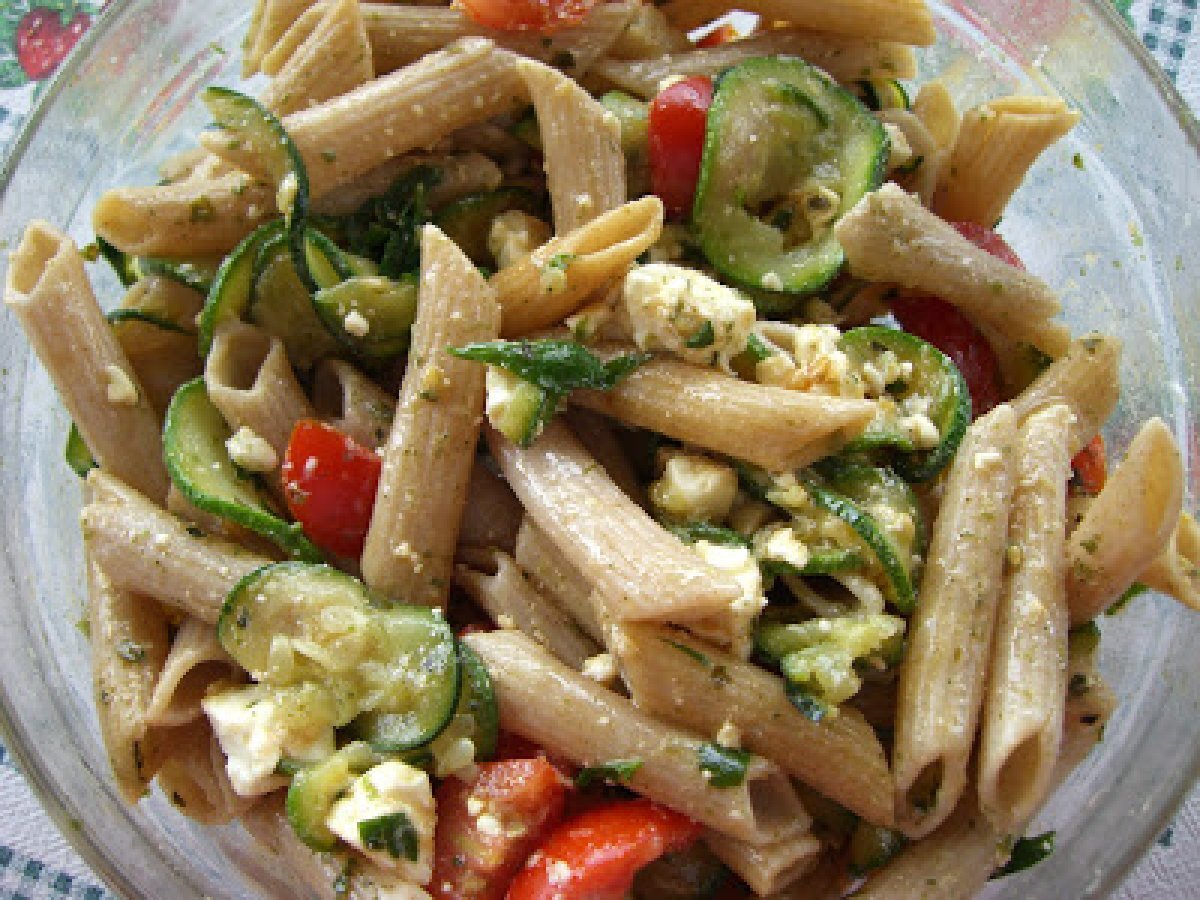 Pasta integrale al feta