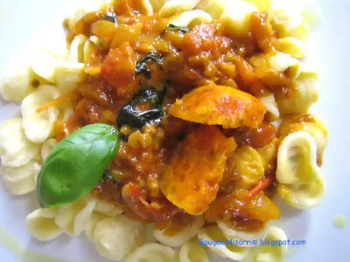 PASTA - ORECCHIETTE ALLA CREMA DI FICHI D'INDIA - foto 2