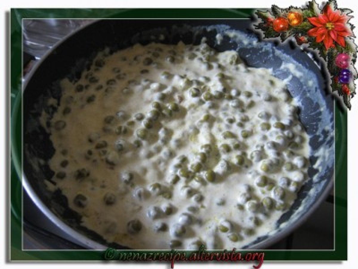 Pasta panna e piselli Ricetta Petitchef