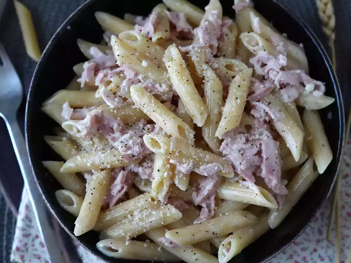 Pasta panna e prosciutto: cremosa, veloce e irresistibile! - foto 5