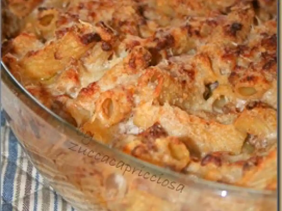 Pasta pasticciata al forno