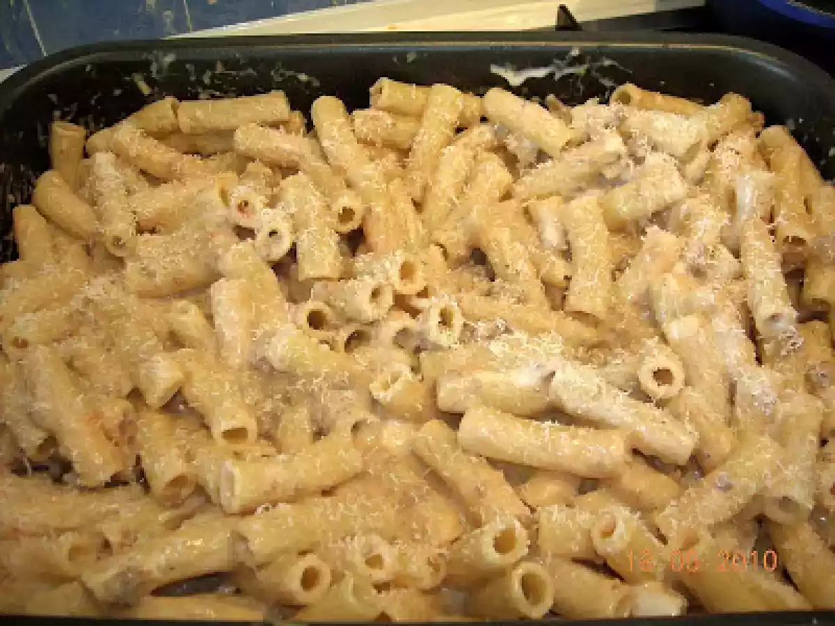 Pasta pasticciata e biscotti alla nutella