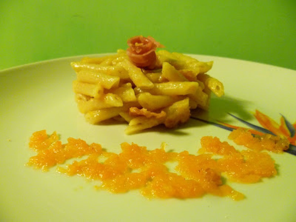 PASTA RISOTTATA ZUCCA E PROSECCO