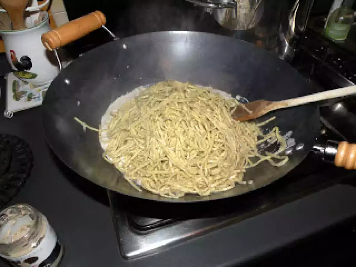 Pasta tartufosa con noci e i prodotti Ortocori - foto 2