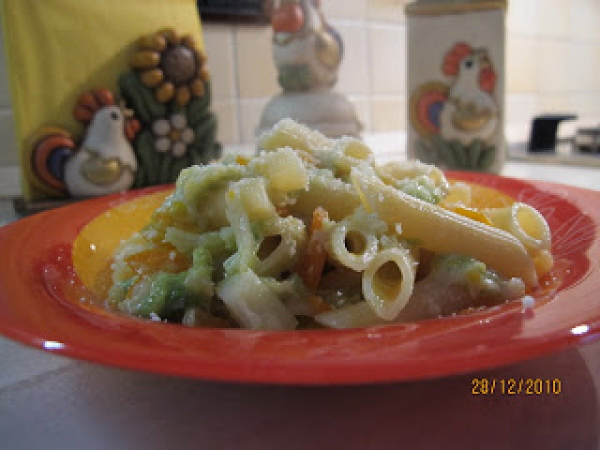Pasta verza e carote