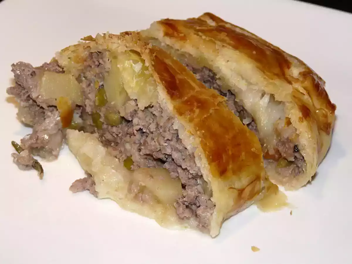 Pasticcio di carne alla wellington