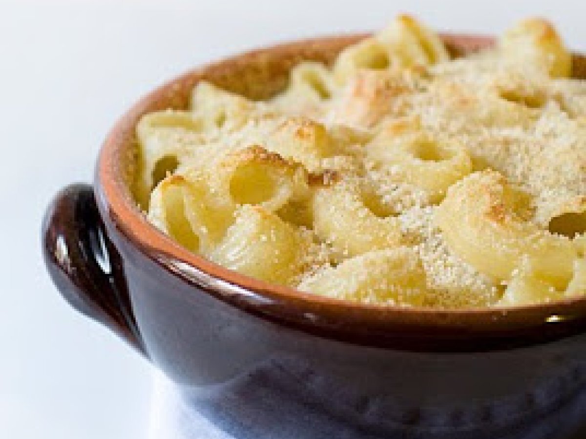 PASTICCIO DI PASTA AI 4 FORMAGGI
