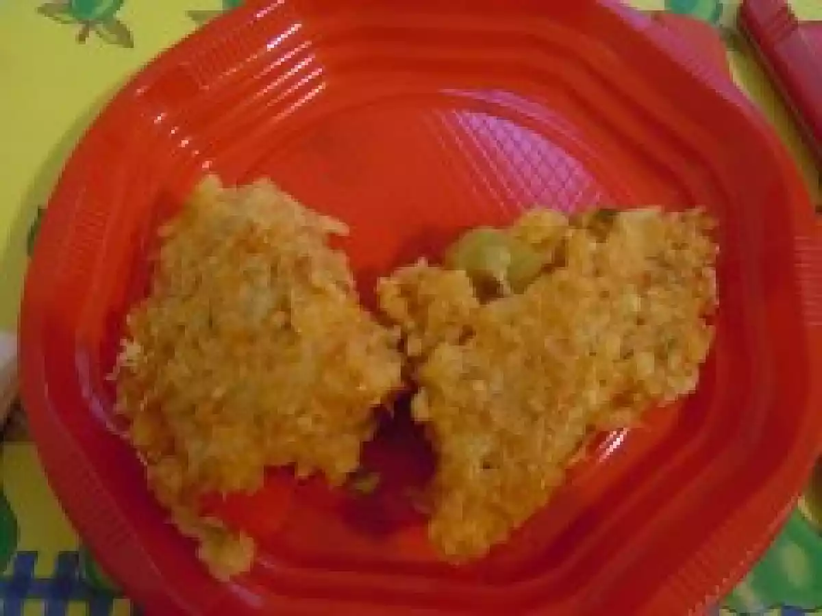 Pasticcio di riso, cavolfiore e mozzarella