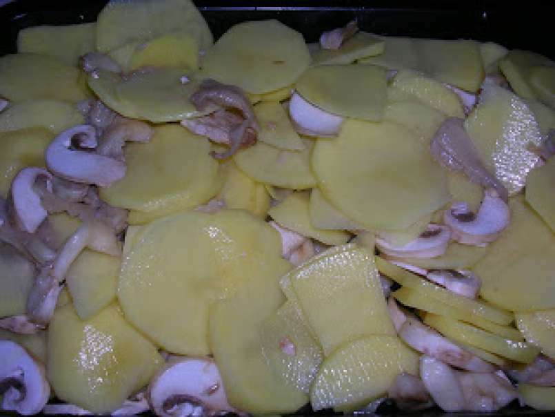 Pasticcio funghi e patate - foto 4