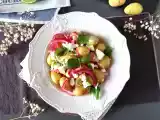 Patate al cartoccio con cipolle, limone e feta, foto 1
