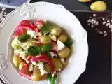 Patate al cartoccio con cipolle, limone e feta, foto 2