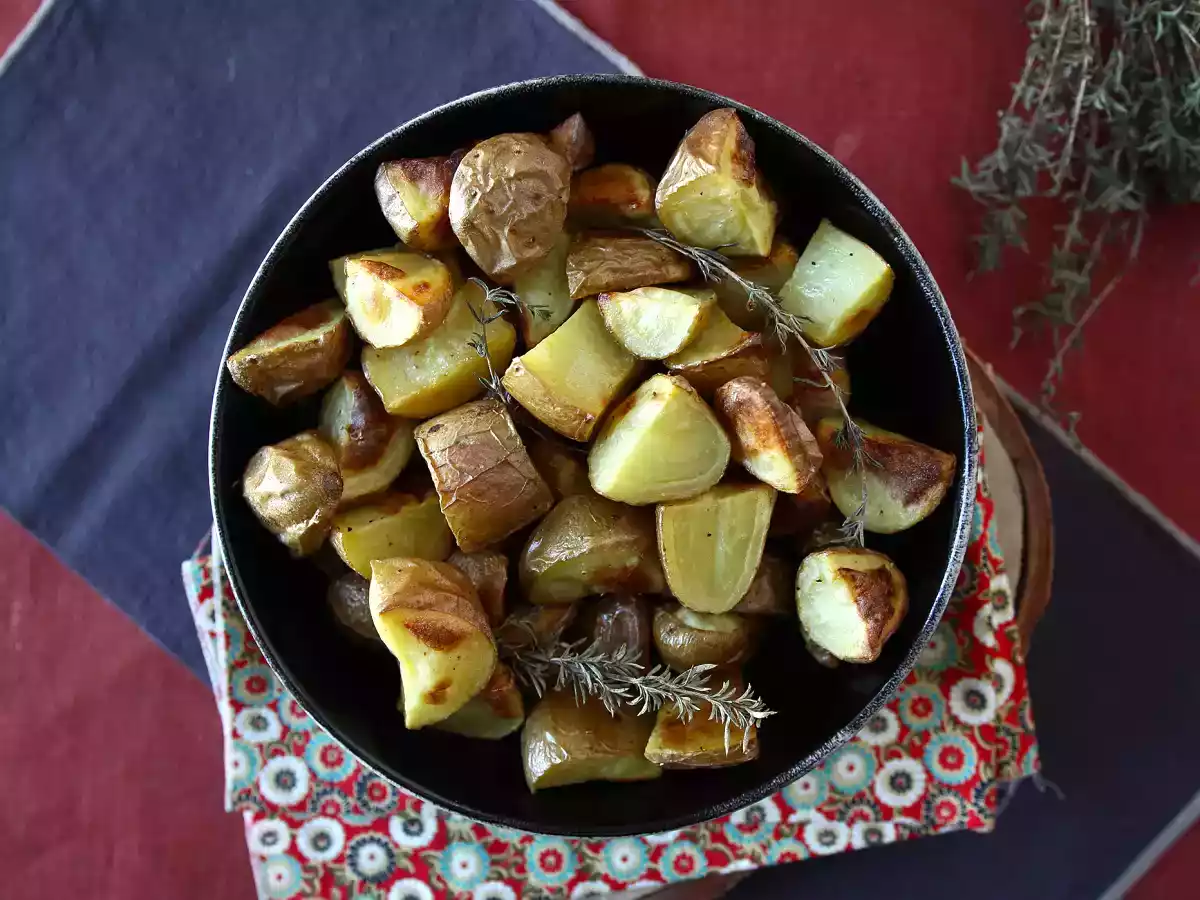 Patate al forno con la buccia - foto 5