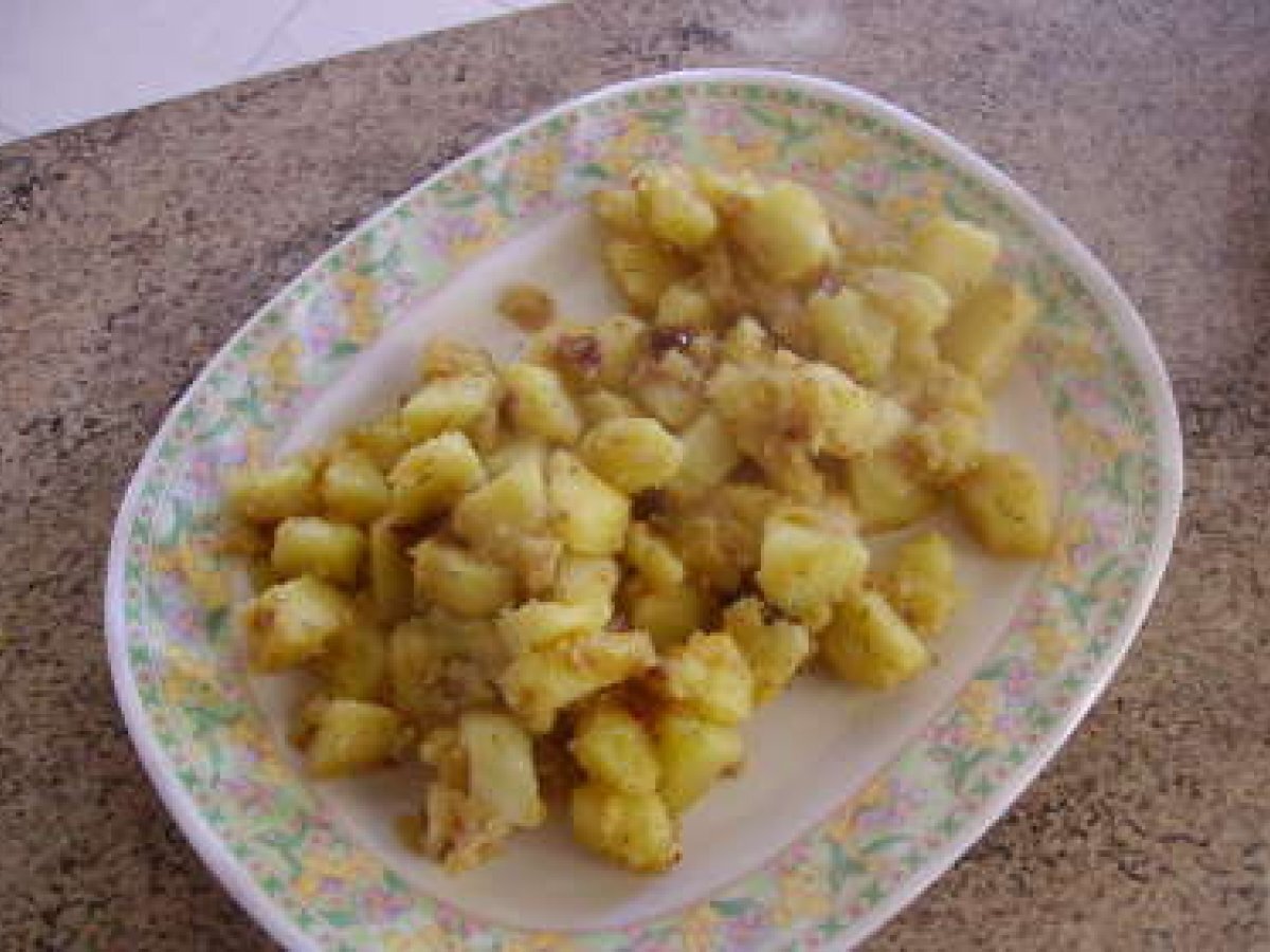 Patate con pomodori secchi