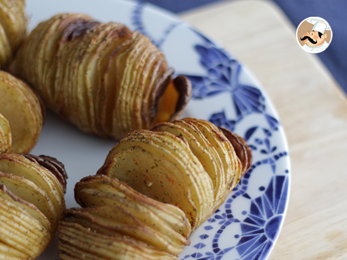 Patate Hasselback: la ricetta svedese spiegata passo a passo!