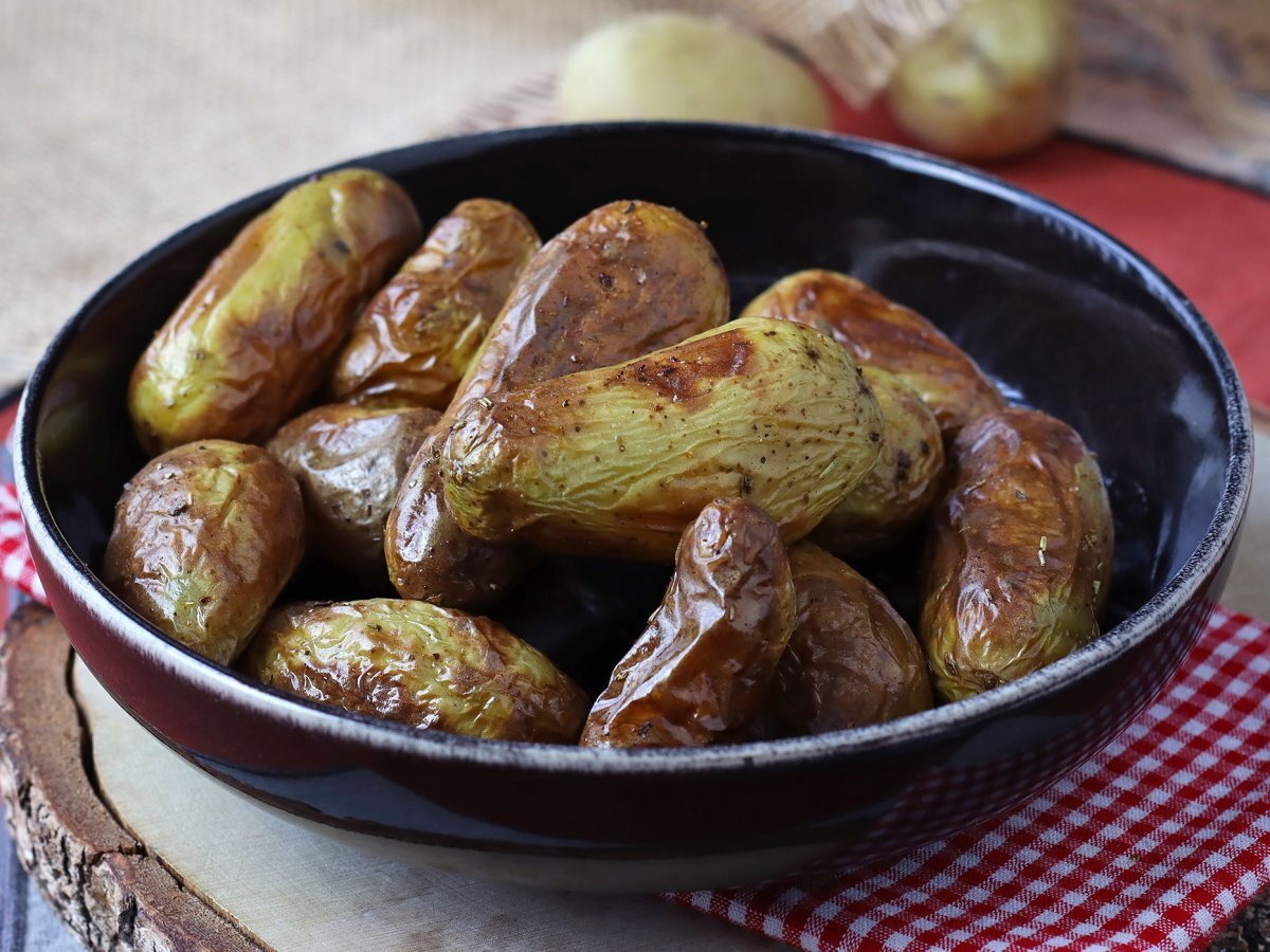Patate novelle in friggitrice ad aria - foto 2