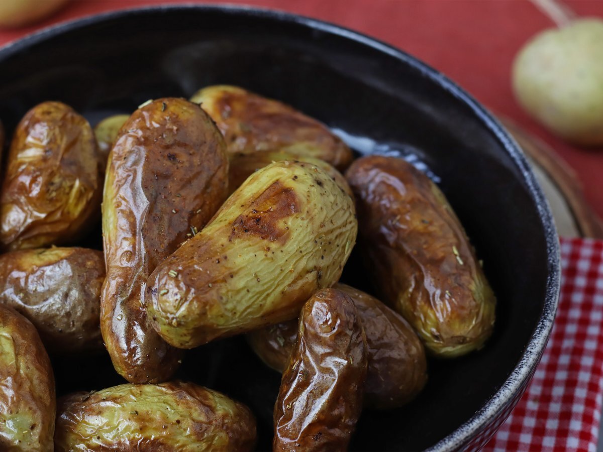 Patate novelle in friggitrice ad aria - foto 3