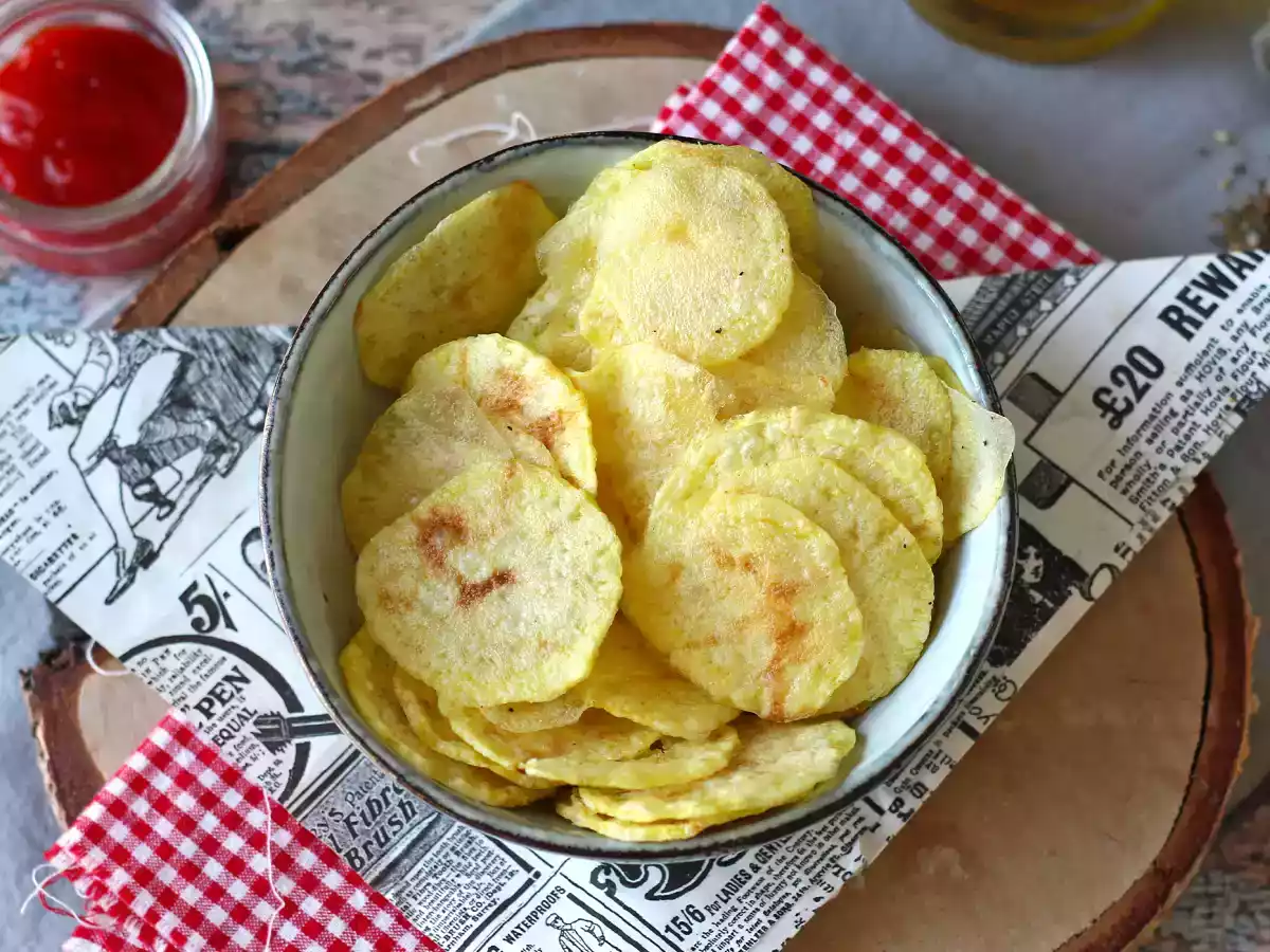 Patatine al microonde, leggere e veloci da preparare! - foto 2