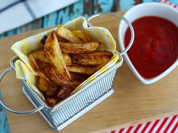 Patatine fritte al forno Patatine fritte al forno
