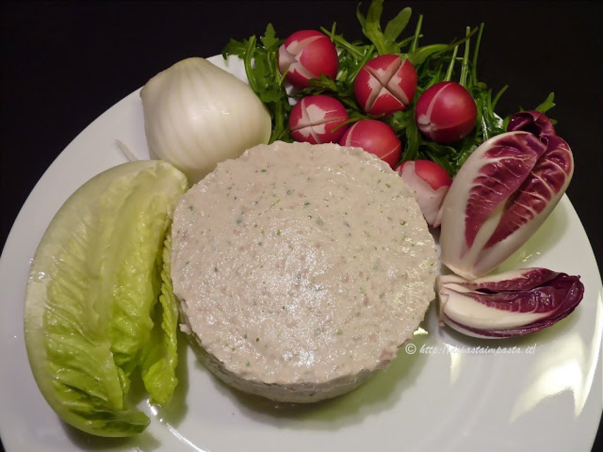 Patè di borlotti e ricotta