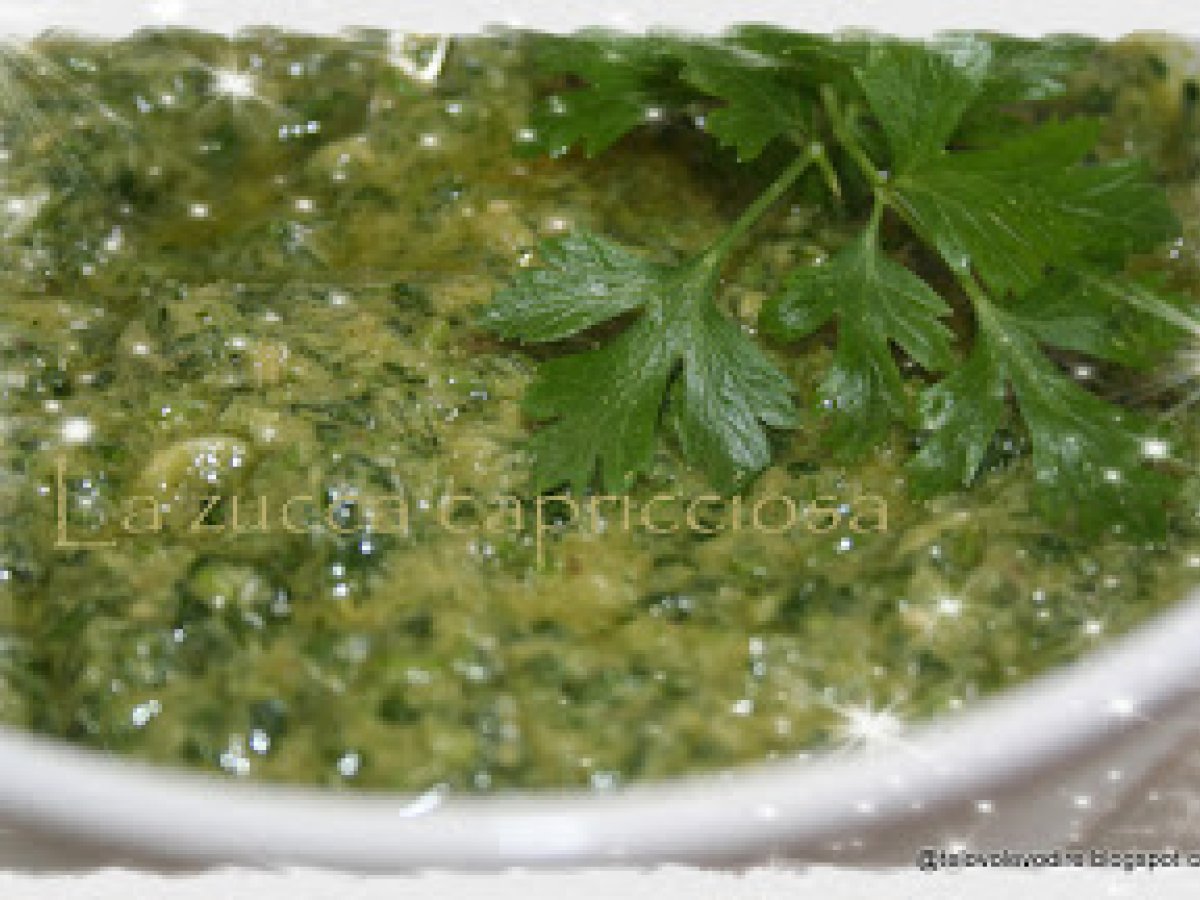 Patè di cannellini e sgombro.....con salsa verde, foto 2