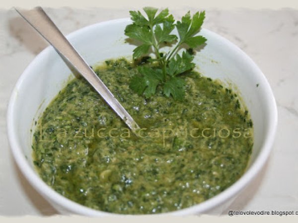 Patè di cannellini e sgombro.....con salsa verde, foto 3
