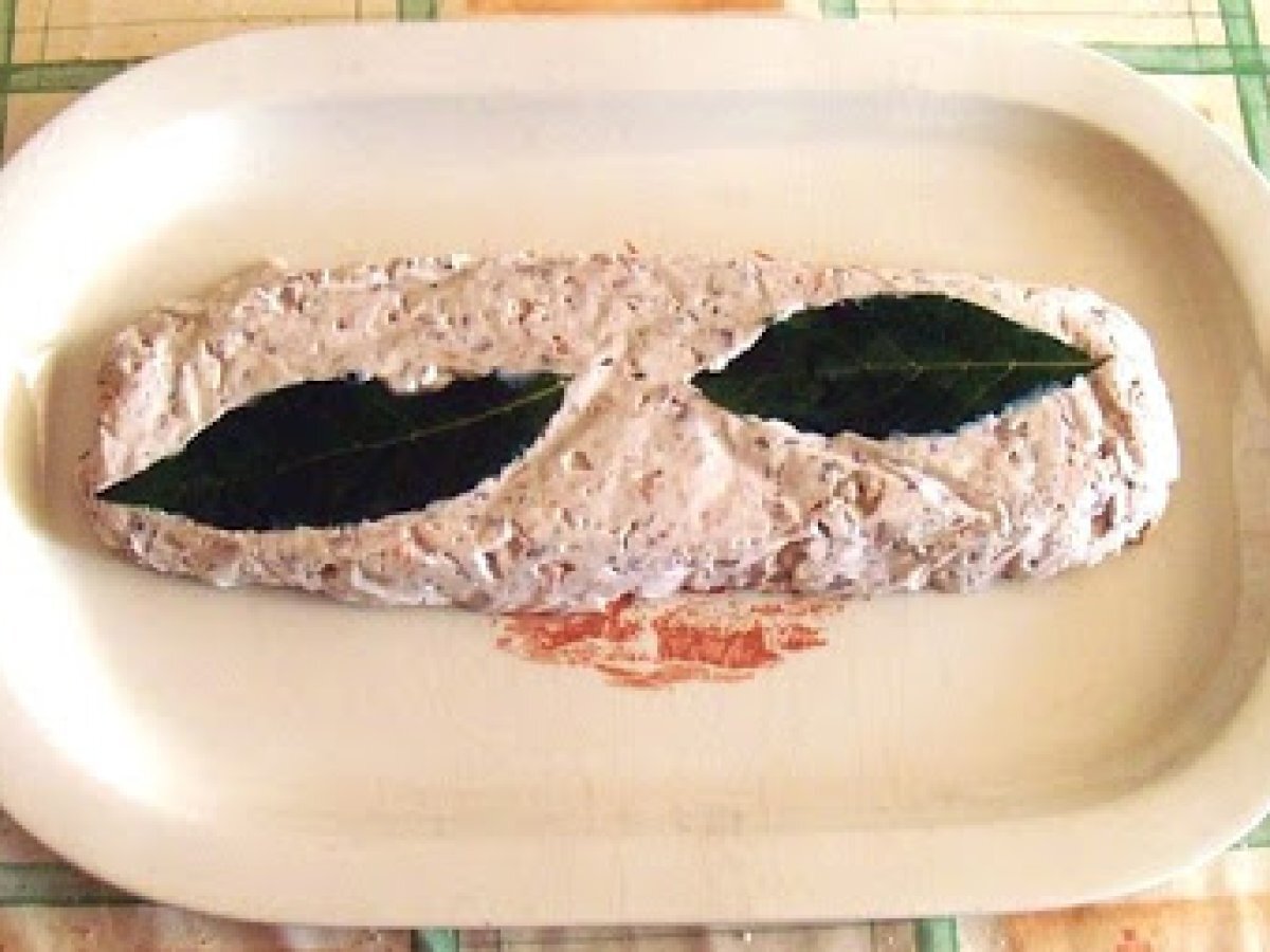 Patè di ricotta e funghi