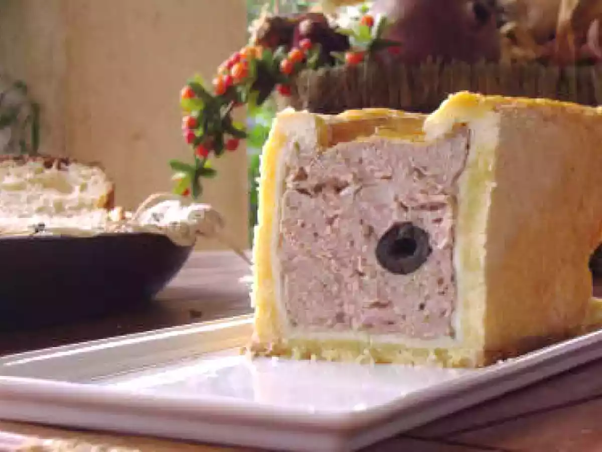 Pâté in crosta di coniglio